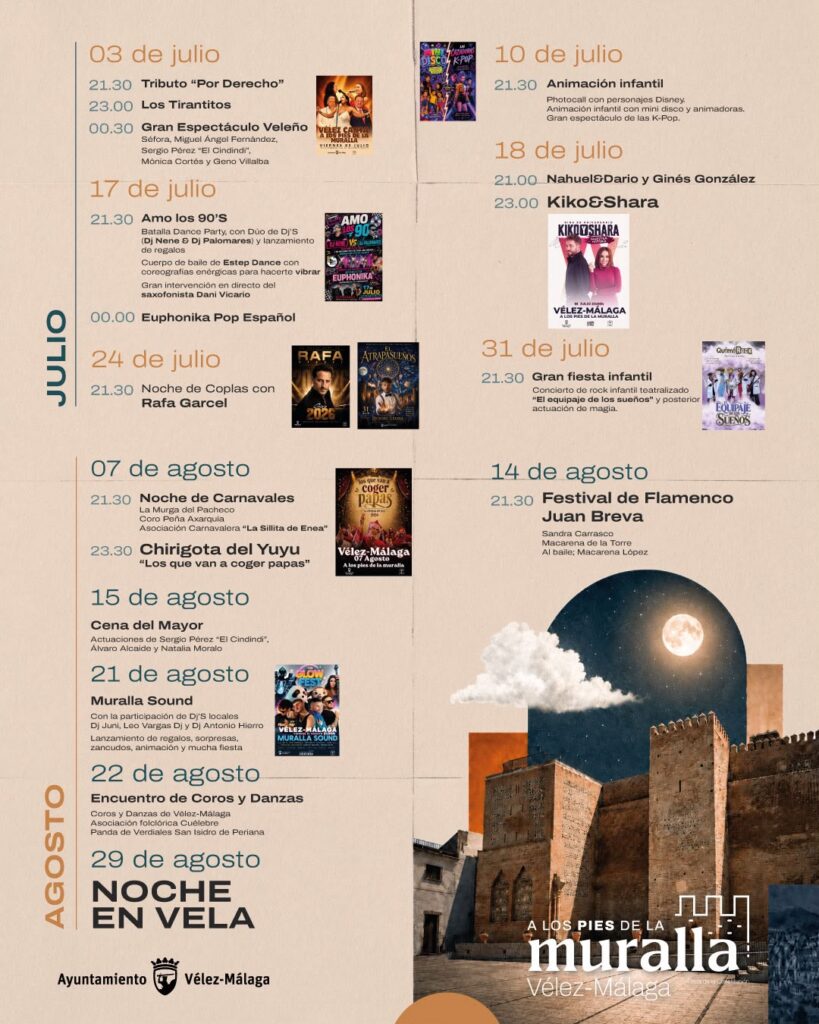 Noche en Vela 2026 de Vélez-Málaga
