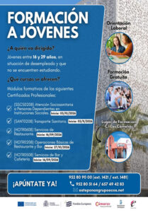 Estepona impulsa cinco cursos gratuitos para mejorar la empleabilidad juvenil