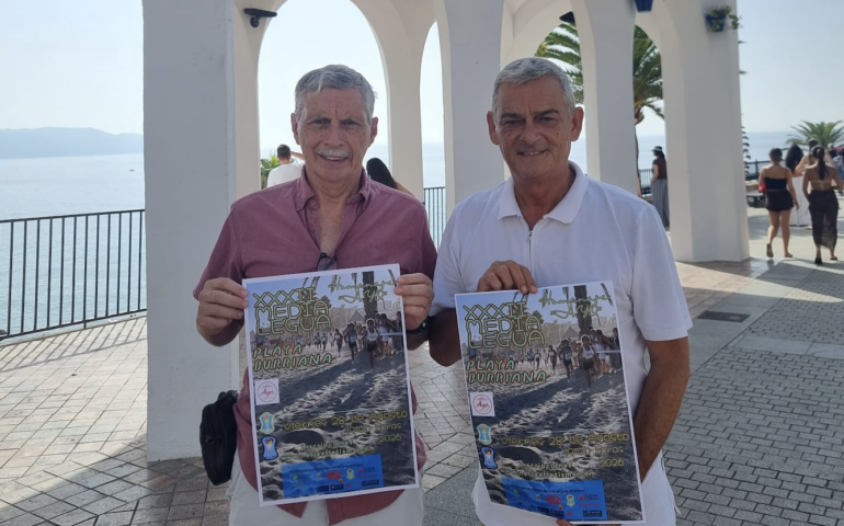 Nerja presenta la XXXII Media Legua Playa de Burriana Homenaje a Ayo