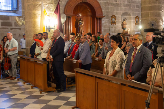 El pregón a la Virgen de Flores abre los cultos patronales de Álora