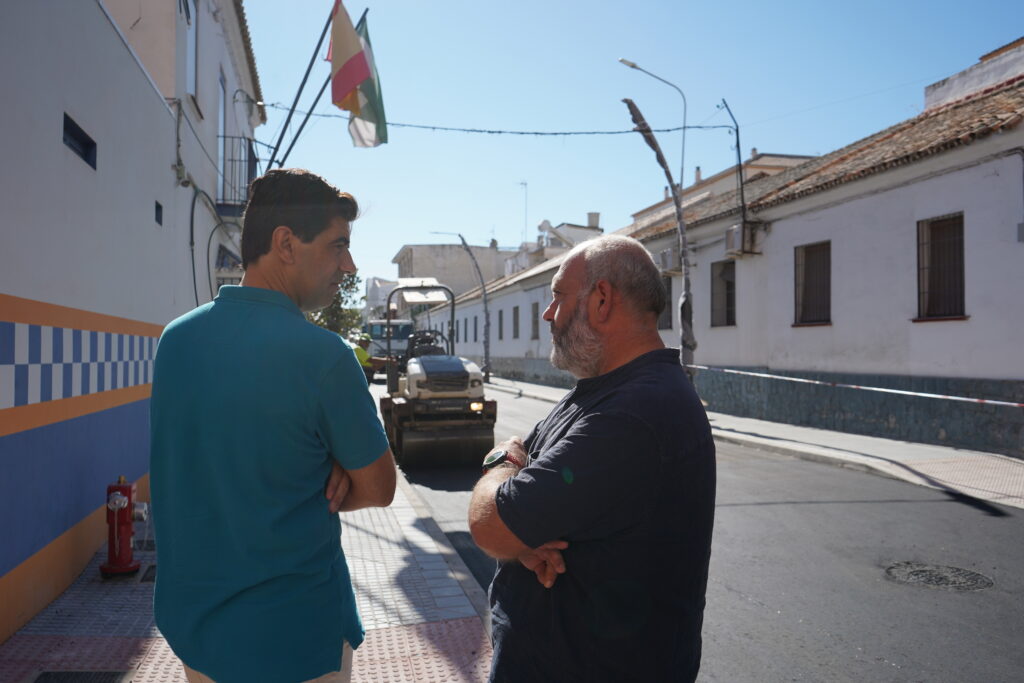 Las obras del entorno de la Jefatura de Policía Local alcanzan su fase final