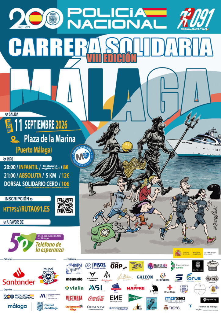 8ª Carrera Solidaria Ruta 091 de Málaga