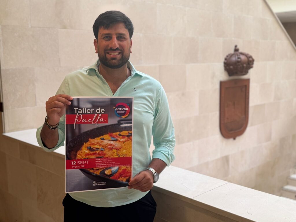 Taller de paella para jóvenes de 16 a 35 años
