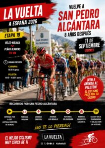 San Pedro Alcántara volverá a recibir el paso de La Vuelta el 11 de septiembre