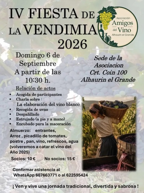 IV Fiesta de la Vendimia de Alhaurín el Grande