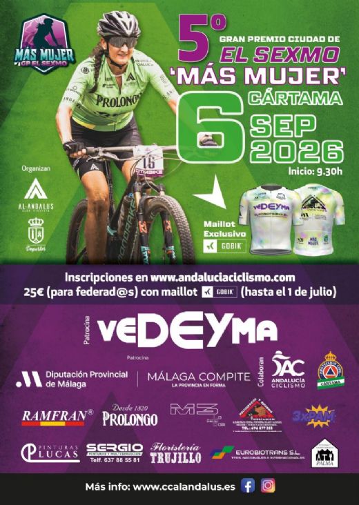 V Gran Premio Ciudad de El Sexmo Más Mujer de BTT