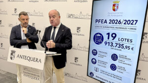 Antequera licita por 913.735 euros los suministros y obras del PFEA 2026/2027