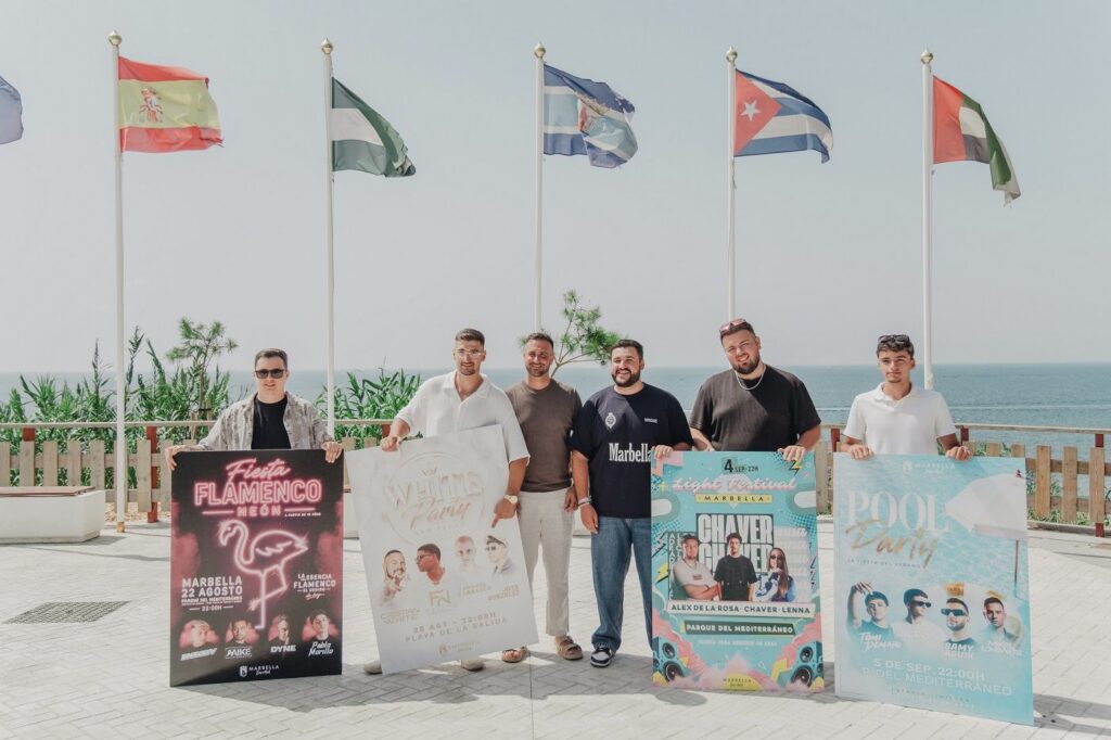 Marbella cerrará el programa Verano Joven con cuatro fiestas temáticas