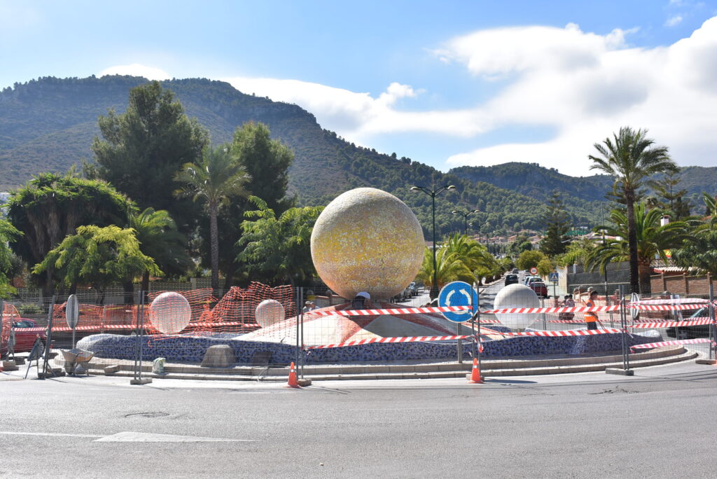 Modificación de rotonda en la carretera principal
