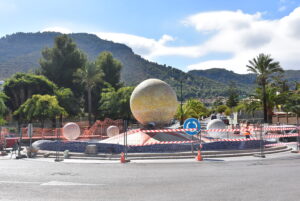 Modificación de rotonda en la carretera principal
