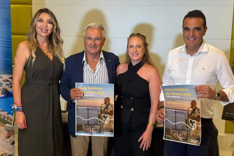 Benalmádena presenta su Cena Solidaria de Verano a beneficio de la lucha contra el cáncer