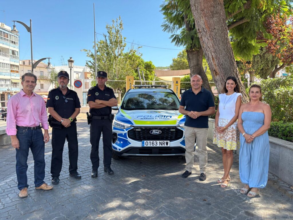Alhaurín el Grande Incorpora un nuevo vehículo híbrido de última generación a la Policía Local de Alhaurín el Grande