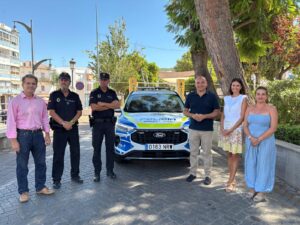 Alhaurín el Grande Incorpora un nuevo vehículo híbrido de última generación a la Policía Local de Alhaurín el Grande
